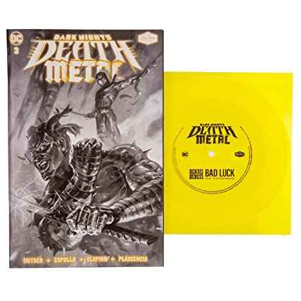 Denzel Curry - Bad Luck (Dark Nights: Death Metal #3 Soundtrack) (Colored Vinyl, Yellow, Indie Exclusive) (Comic Book) [Vinyl]