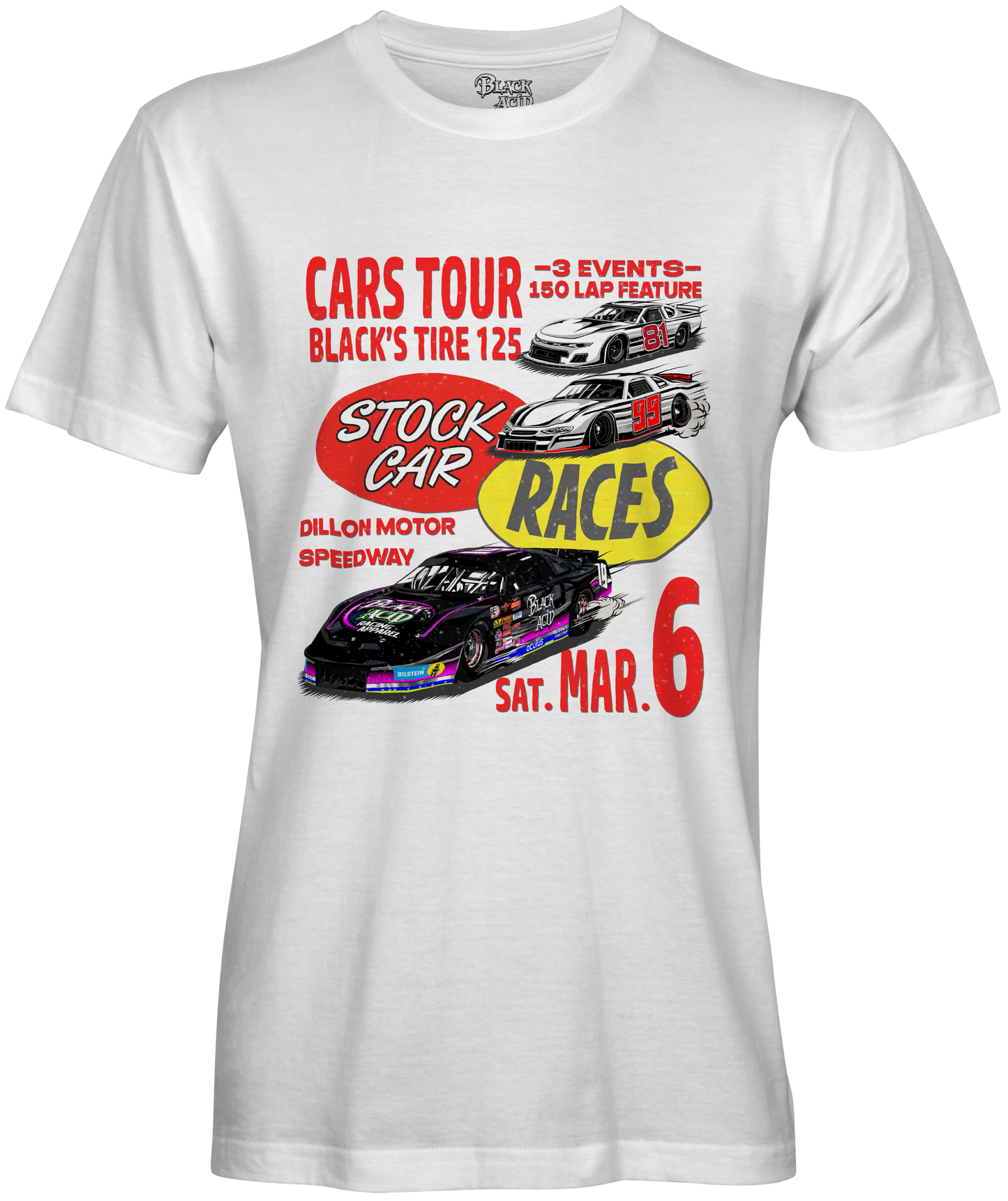 Dillon Motor Speedway 2021 Event T-Shirts