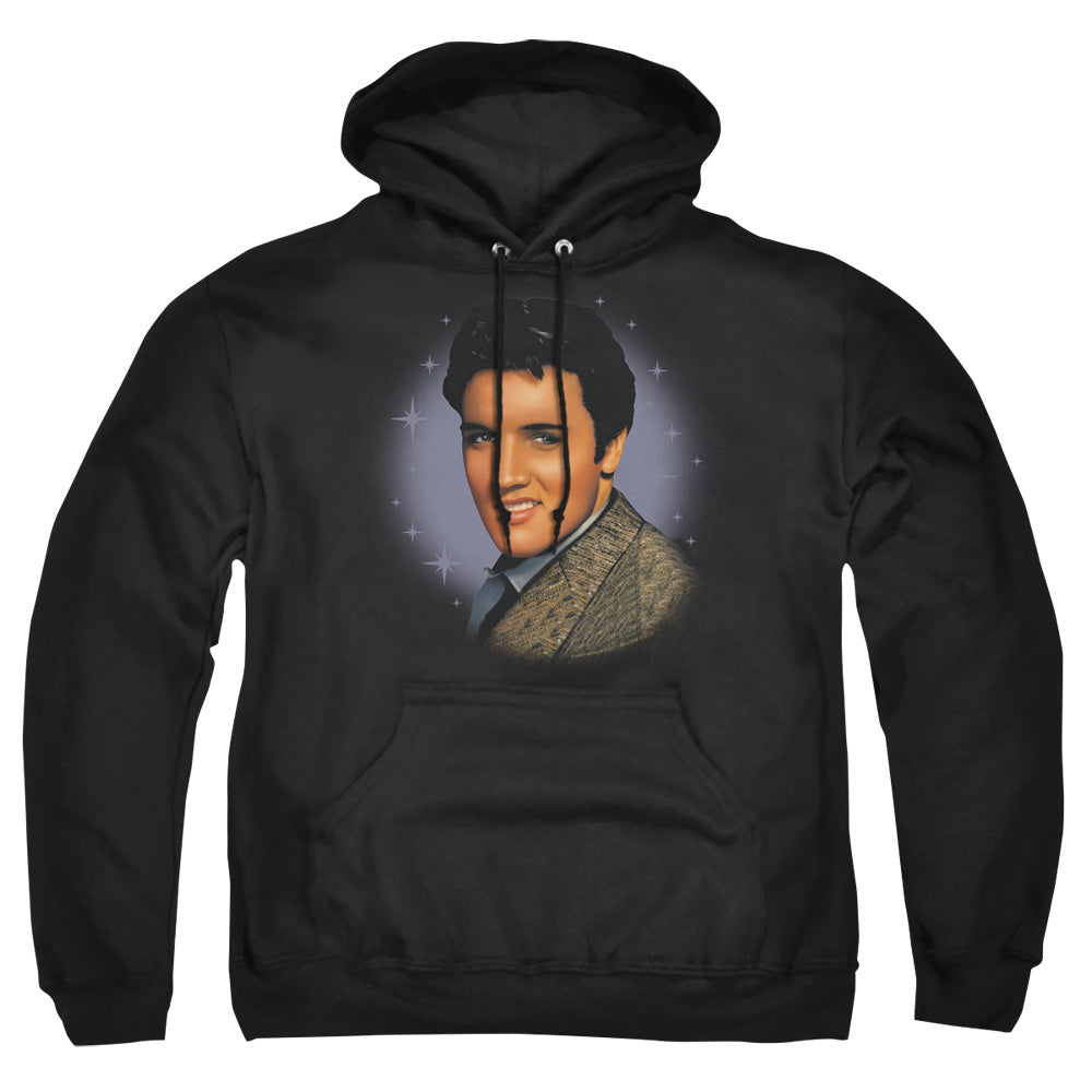 Elvis Presley Starlite Mens Hoodie Black Officially Licensed