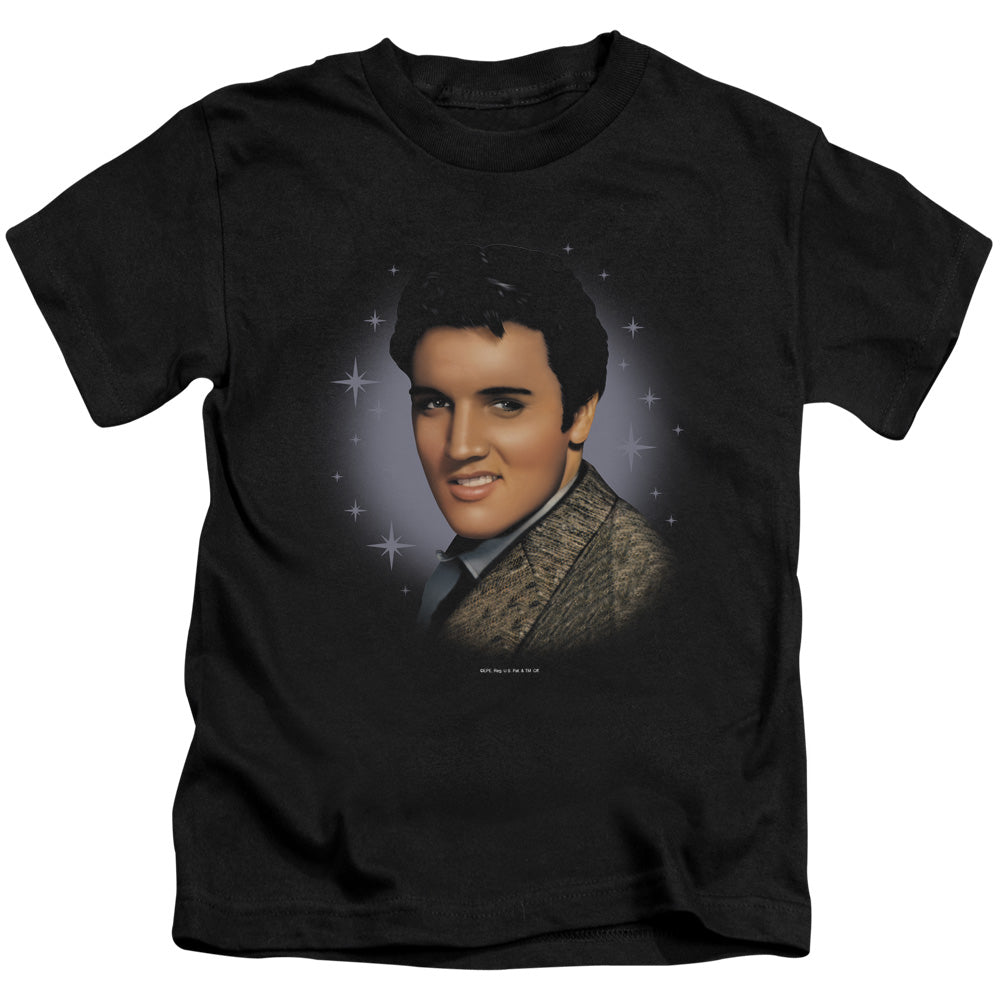 Elvis Presley Starlite Juvenile Kids Youth T Shirt Black Officially Licensed