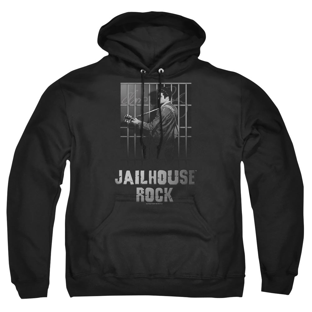 Elvis Presley Jailhouse Rock Mens Hoodie Black Officially Licensed