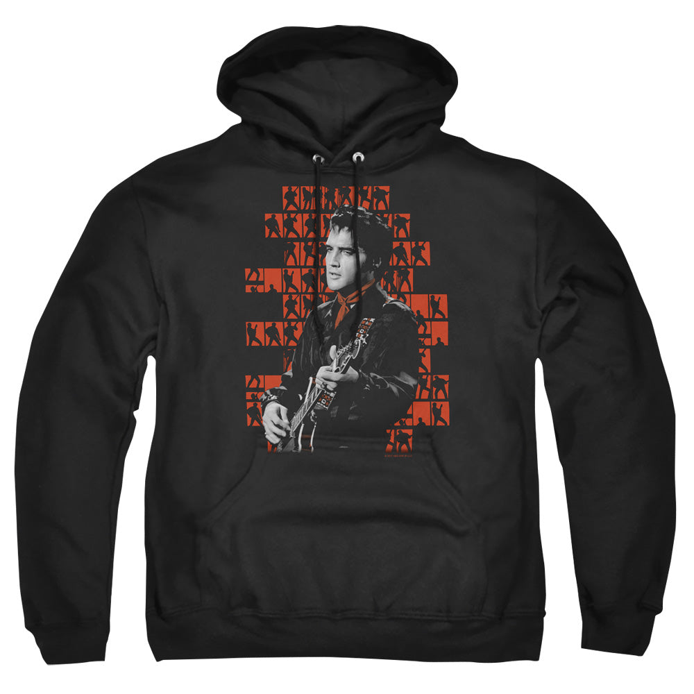 Elvis Presley 1968 Mens Hoodie Black Officially Licensed