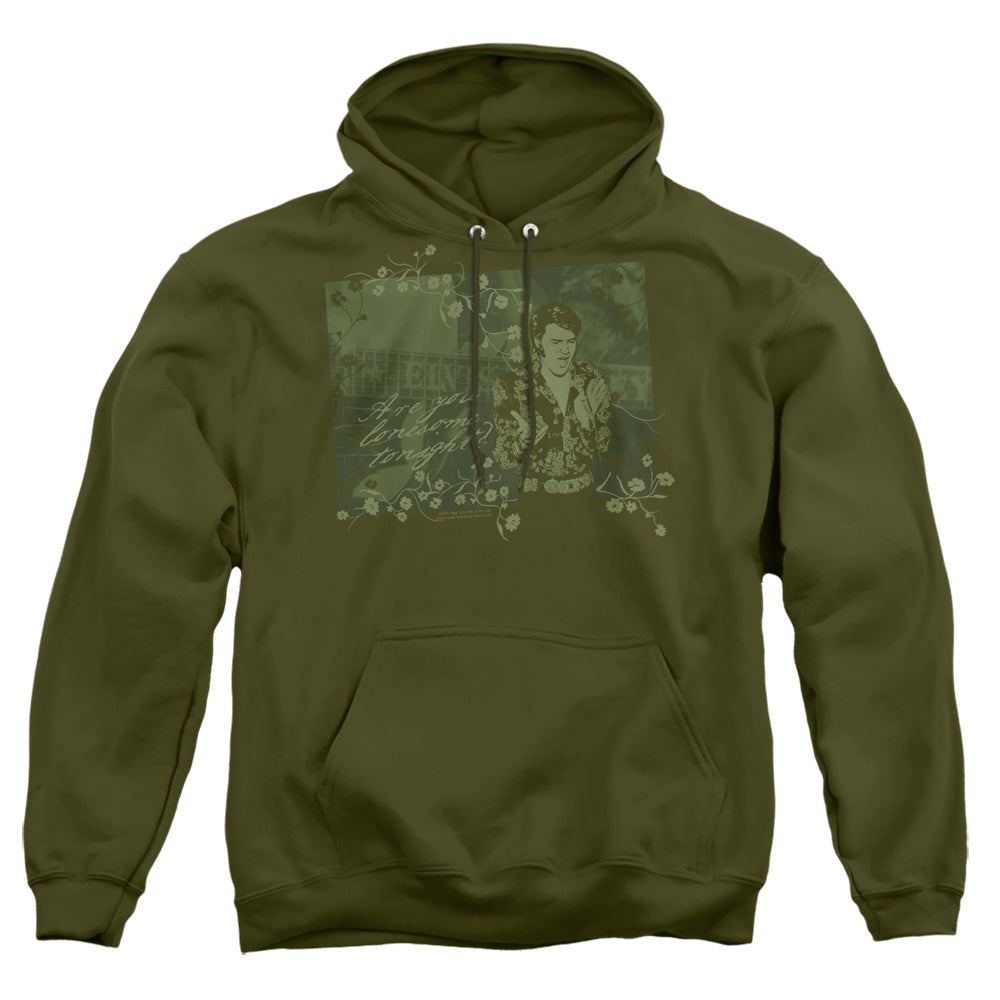 Elvis Presley That 70S Elvis Mens Hoodie Military Green Officially Licensed