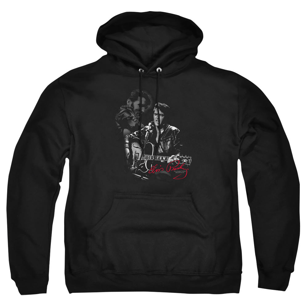 Elvis Presley Show Stopper Mens Hoodie Black Officially Licensed