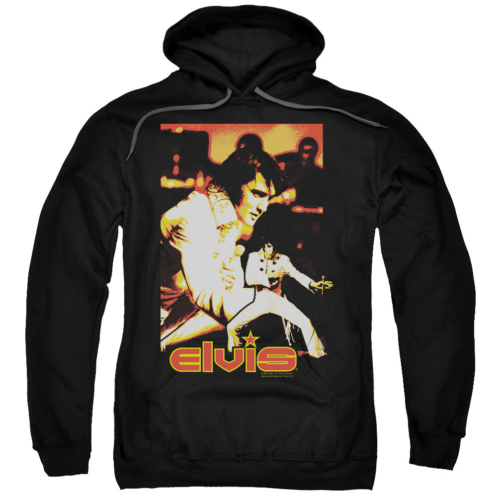Elvis Presley Showman Mens Hoodie Black Officially Licensed