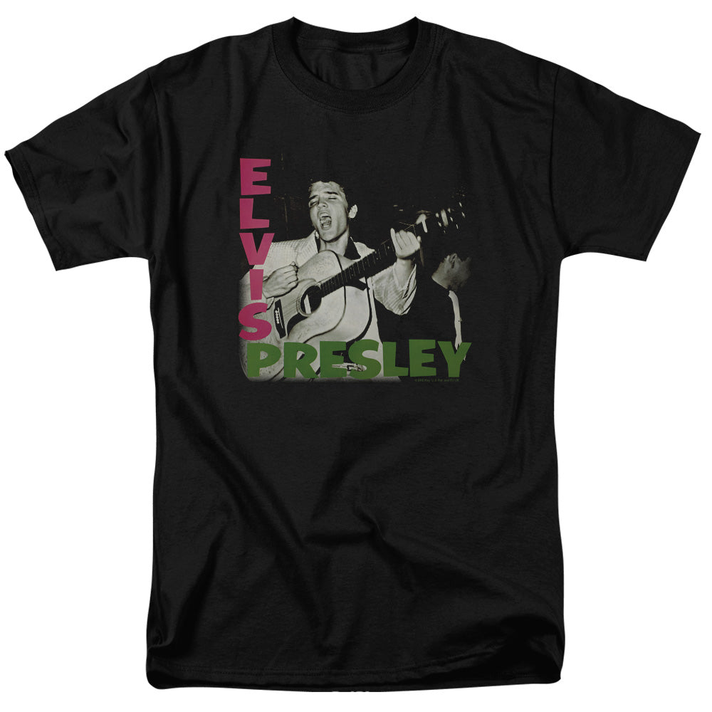Elvis Presley Elvis Presley Album Mens T Shirt Black Officially Licensed