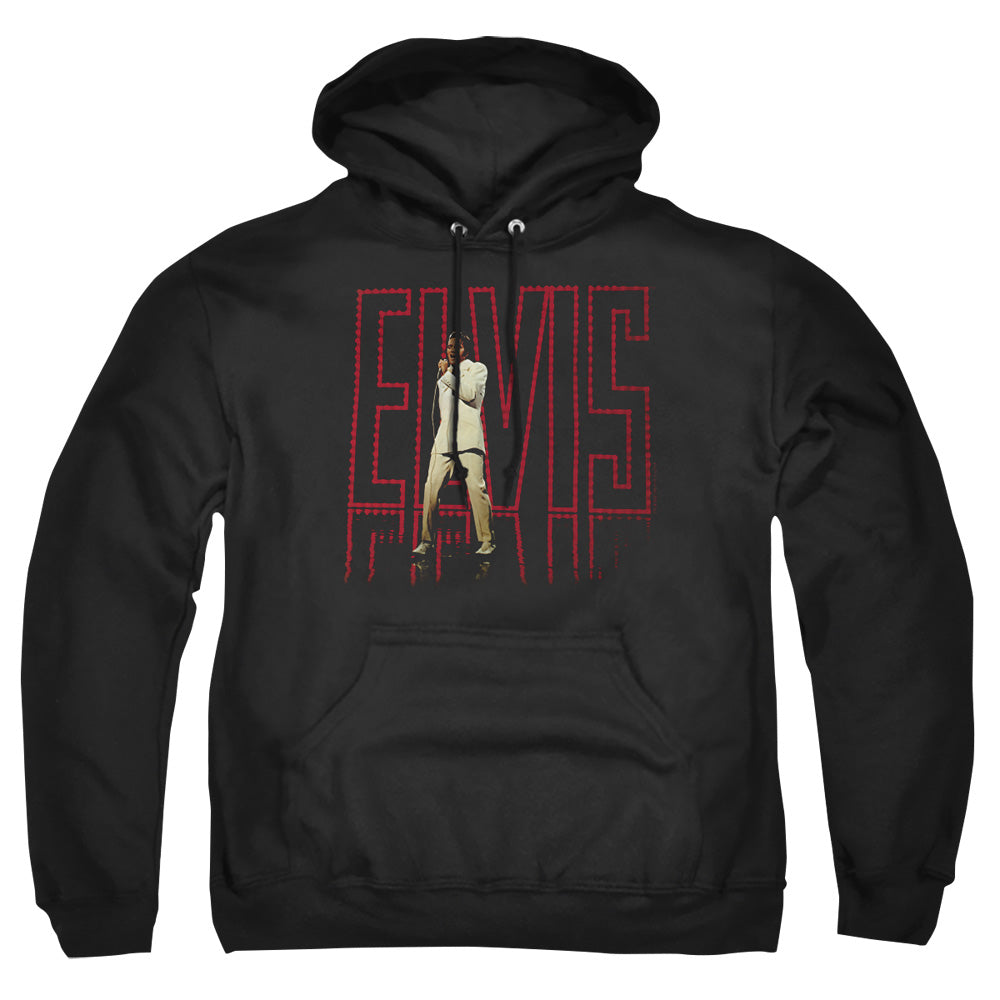 Elvis Presley Elvis 68 Album Mens Hoodie Black Officially Licensed