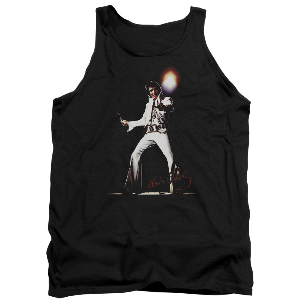 Elvis Presley Glorious Mens Tank Top Shirt Black Officially Licensed