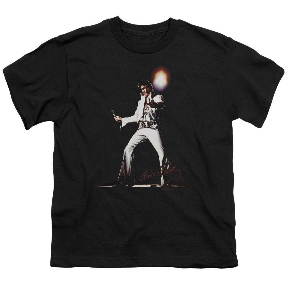 Elvis Presley Glorious Kids Youth T Shirt Black Officially Licensed