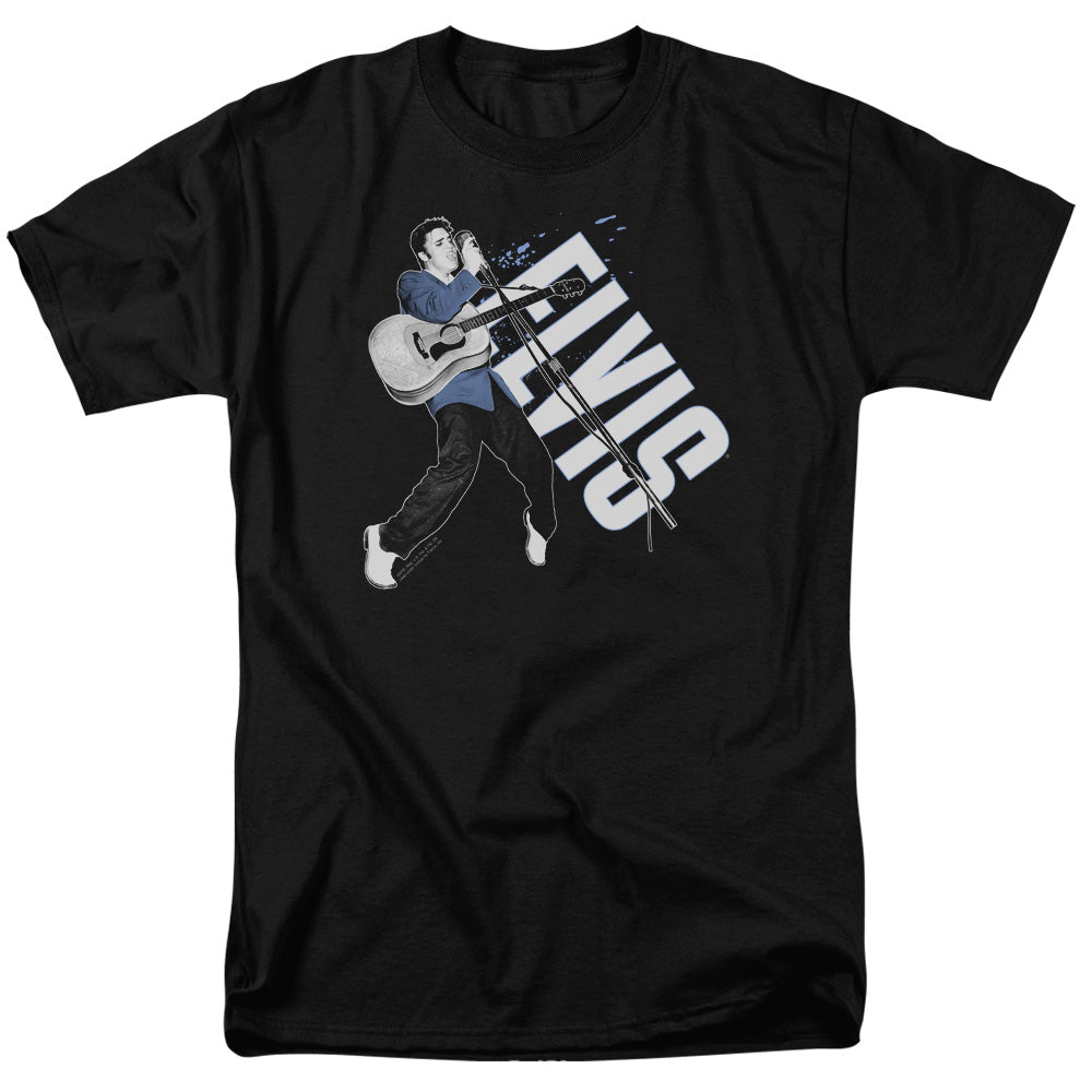 Elvis Presley On His Toes Mens T Shirt Black Officially Licensed