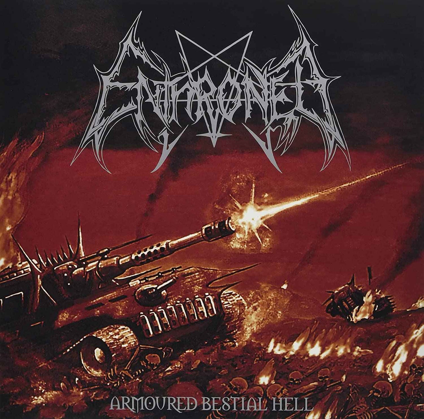 ARMOURED BESTIAL HELL (CLEAR VINYL WITH RED/ORANGE/WHITE SPLATTER) [Vinyl]