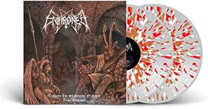 TOWARDS THE SKULLTHRONE / REGIE SATHANAS (CLEAR VINYL WITH BROWN/RED/WHITE SPLATTER) [Vinyl]