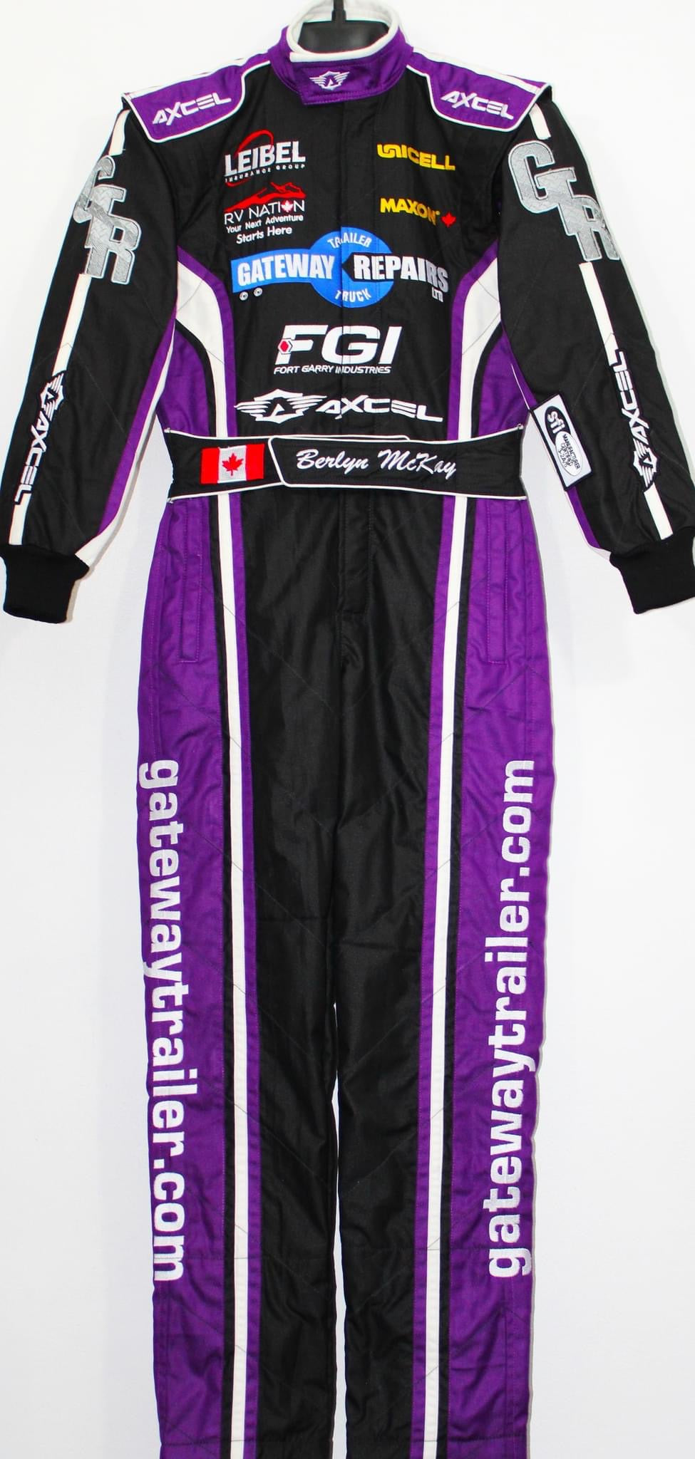 Custom 1-Piece Adult Firesuit SFI 3.2A/5 - 3-Layer Construction