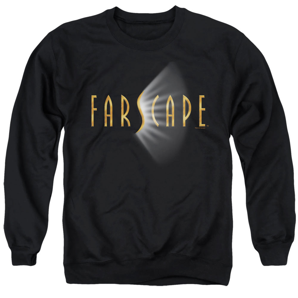 Farscape Logo Mens Crewneck Sweatshirt Black Officially Licensed
