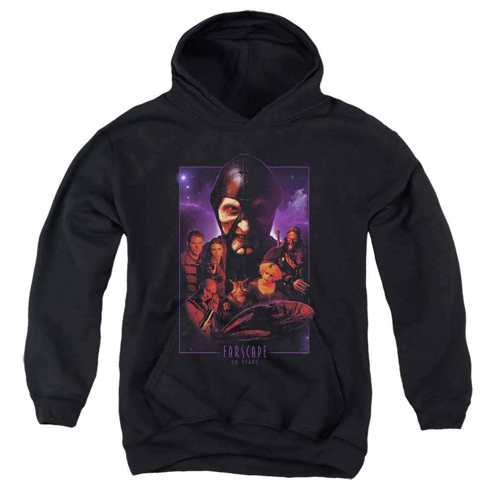 Farscape 20 Years Collage Kids Youth Hoodie Black