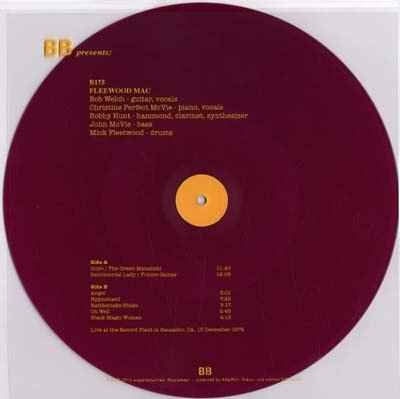 Live At The Record Plant In Sausalito - 15 December 1974 (KSAN-FM) [Vinyl]