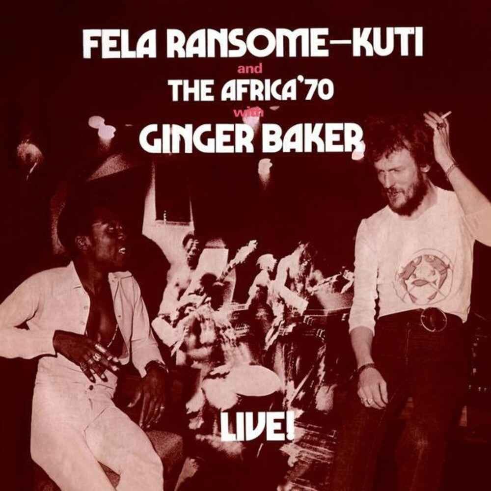 Fela Live With Ginger Baker (Colored Vinyl, Red, Gatefold LP Jacket) (2 Lp's) [Vinyl]