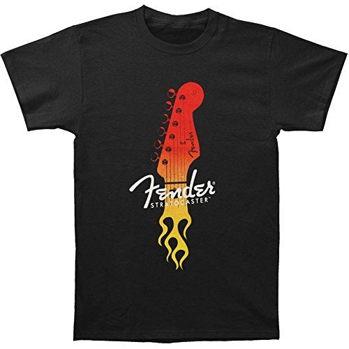 Fender Strat Flaming Head [T-Shirt] - Rock Band Apparel
