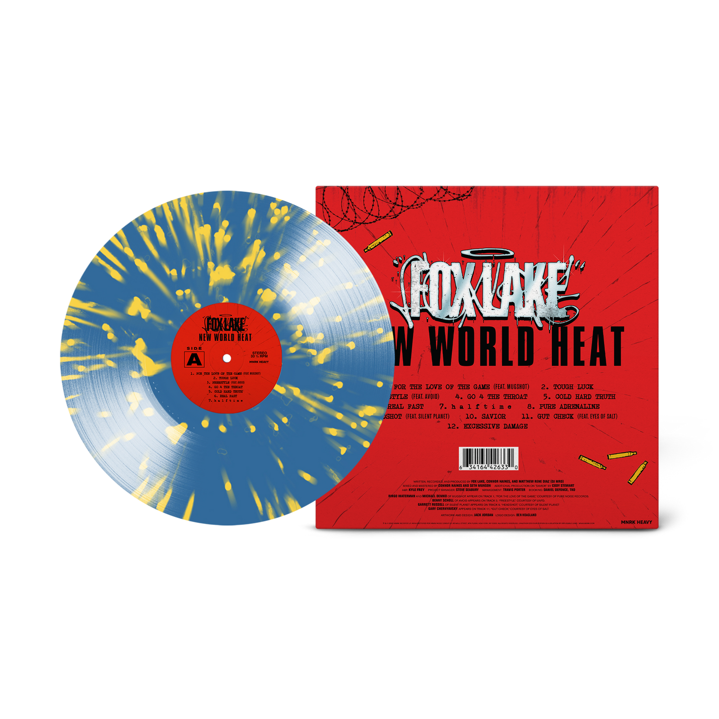 Fox Lake - New World Heat "Adrenaline Splatter" Variant