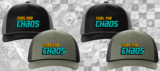 Fuel the Chaos – Rope Hat (Black/Charcoal)