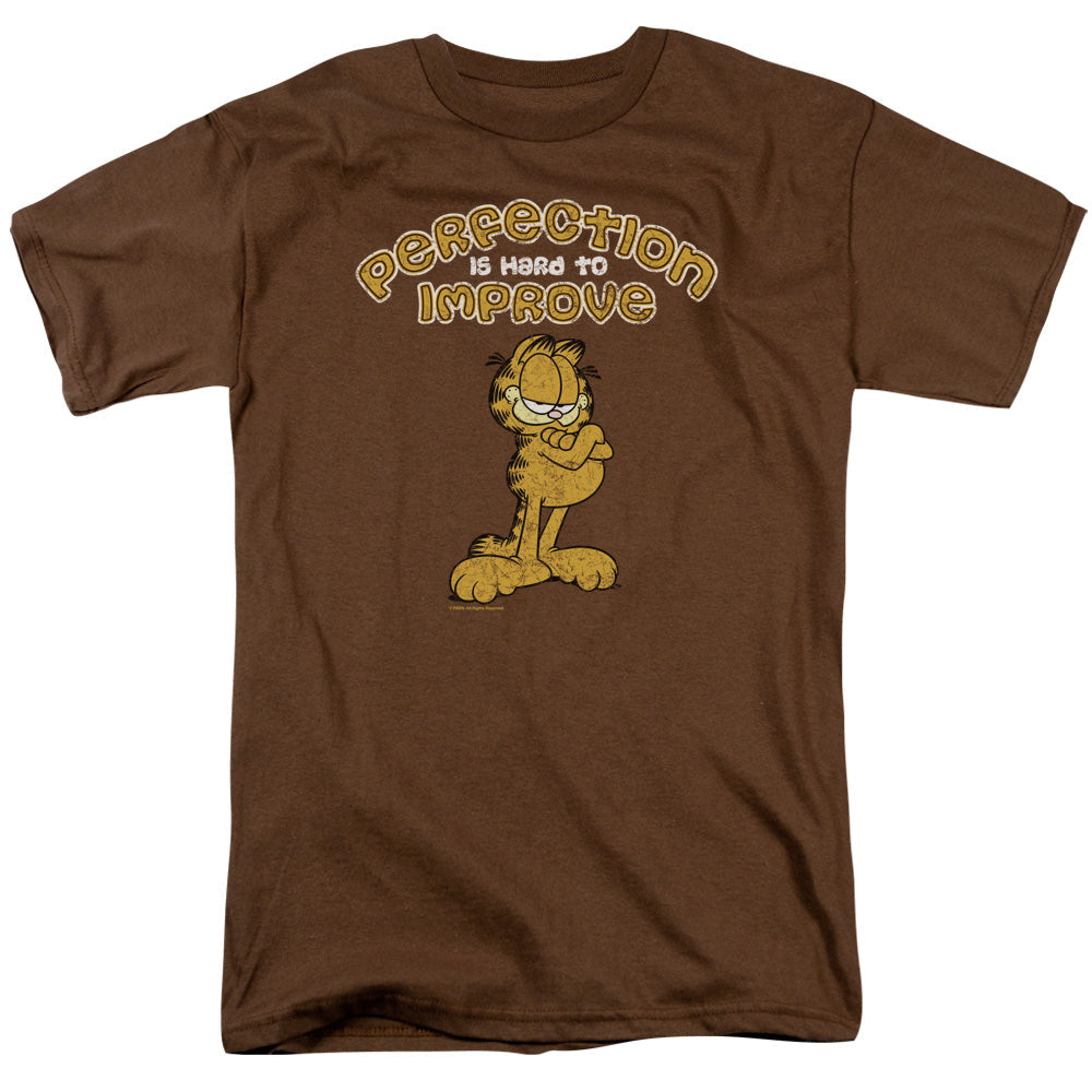 Garfield Perfect Mens T Shirt Coffee Officially Licensed