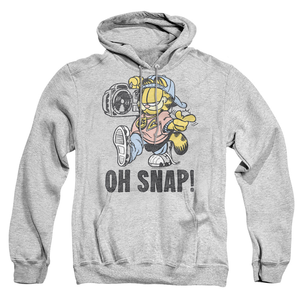 Garfield Oh Snap Mens Hoodie Athletic Heather