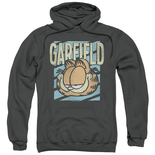 Garfield Rad Garfield Mens Hoodie Charcoal