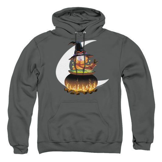Garfield Stir The Pot Mens Hoodie Charcoal