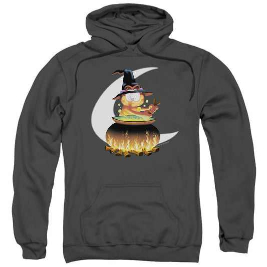 Garfield Stir The Pot Mens Hoodie Charcoal