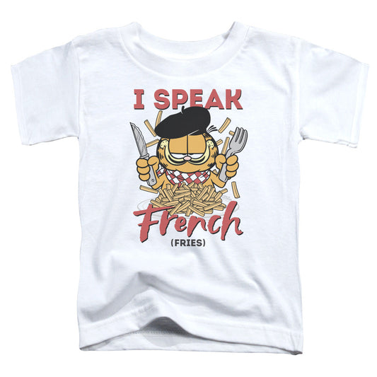 Garfield Speaking Love Toddler Kids Youth T Shirt White