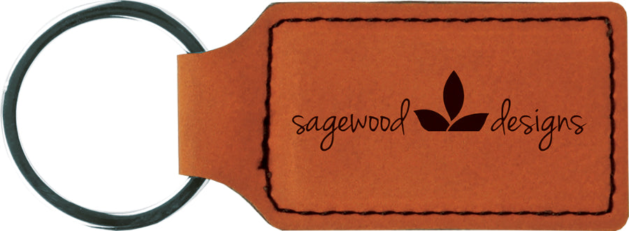 Leatherette Keychains