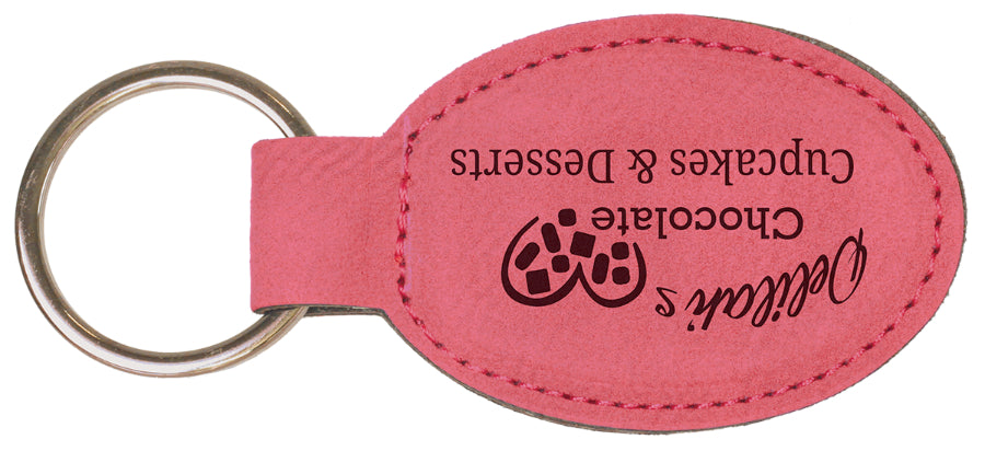 Leatherette Keychains