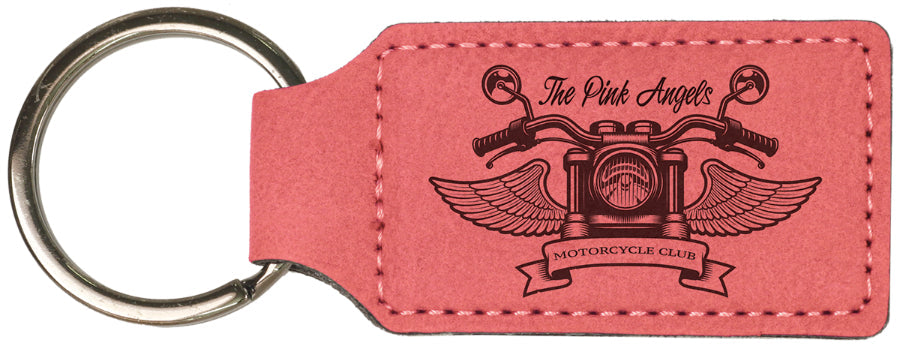 Leatherette Keychains