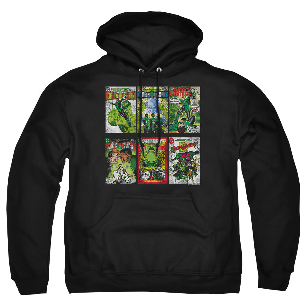Green Lantern Gl Covers Mens Hoodie Black Officially Licensed
