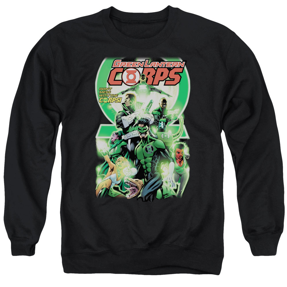Green Lantern Gl Corps #25 Cover Mens Crewneck Sweatshirt Black