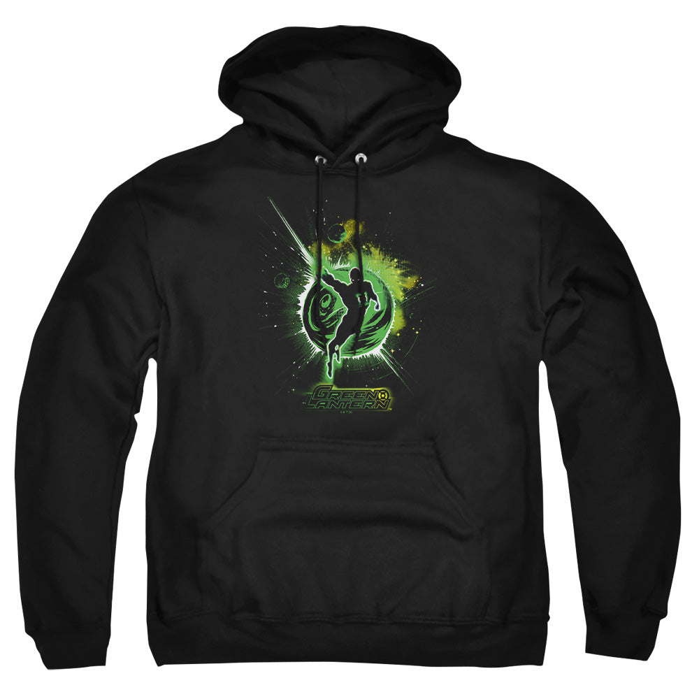 Green Lantern Shadow Lantern Mens Hoodie Black Officially Licensed