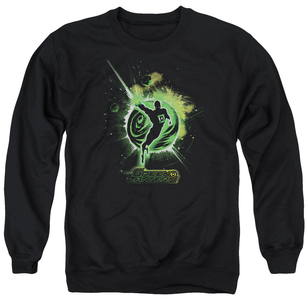 Green Lantern Shadow Lantern Mens Crewneck Sweatshirt Black