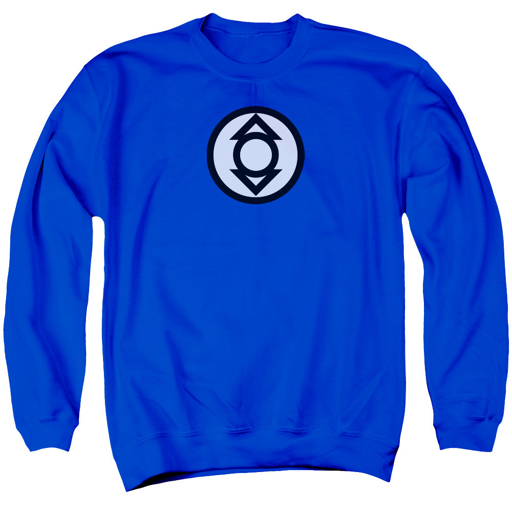 Green Lantern Indigo Tribe Mens Crewneck Sweatshirt Royal Blue Officially Licensed