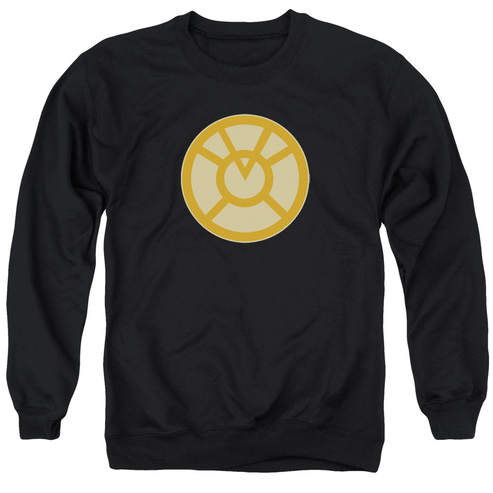 Green Lantern Orange Symbol Mens Crewneck Sweatshirt Black