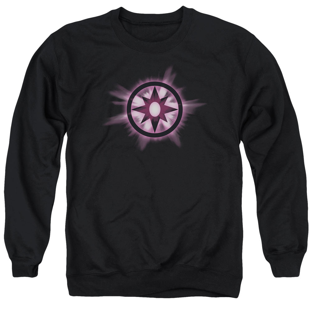 Green Lantern Sapphire Glow Mens Crewneck Sweatshirt Black