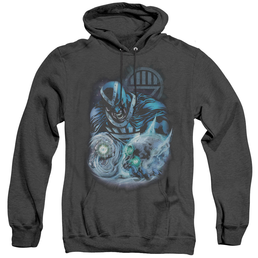 Green Lantern Blackhand Mens Heather Hoodie Black Officially Licensed