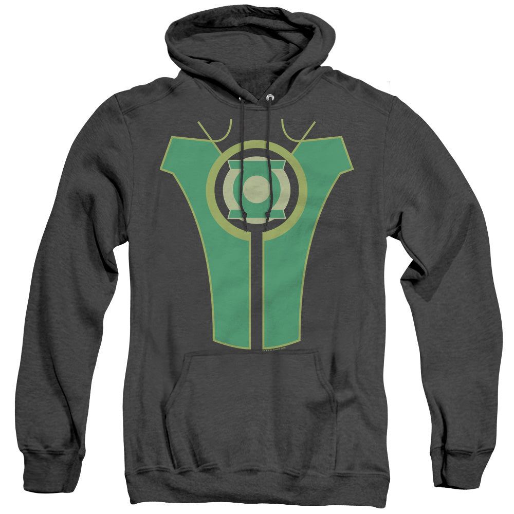 Green Lantern Simon Baz Mens Heather Hoodie Black Officially Licensed