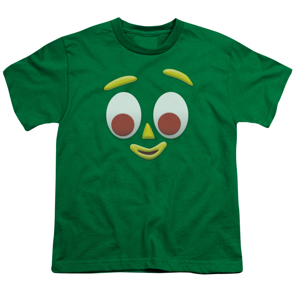 Gumby Gumbme Kids Youth T Shirt Kelly Green