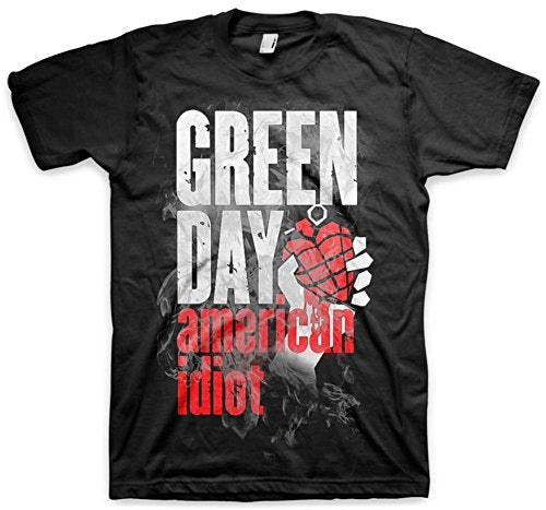 Green Day Green Day Smoke Screen T-Shirt Size Xl [T-Shirt] - Rock Band Apparel