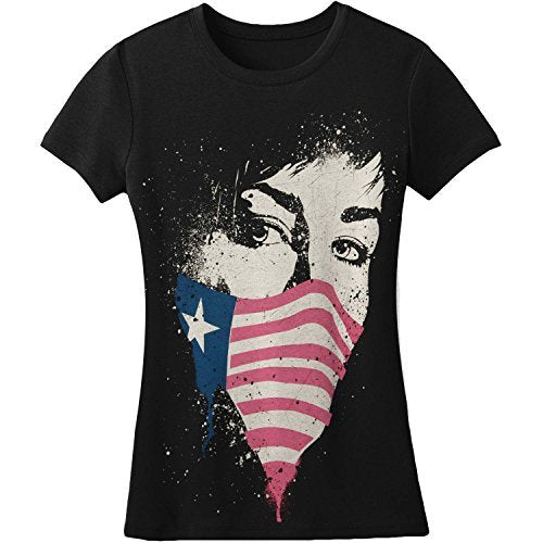 Green Day Juniors: Green Day - American Mask Juniors (Slim) T-Shirt Size M [T-Shirt] - Rock Band Apparel