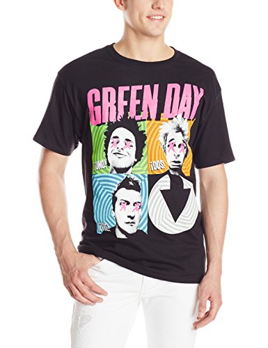 Green Day Spiral(Black) [T-Shirt] - Rock Band Apparel