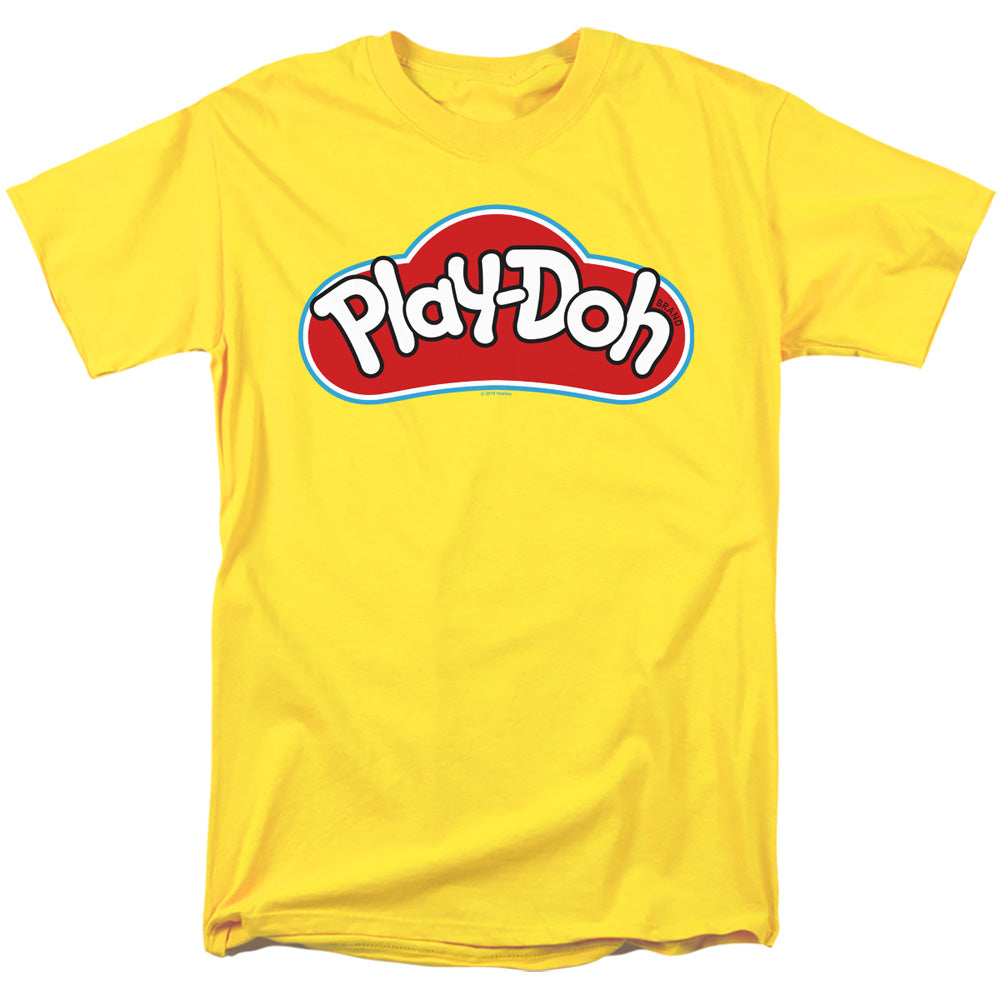 Play Doh Logo Mens T Shirt Yellow Officially Licensed