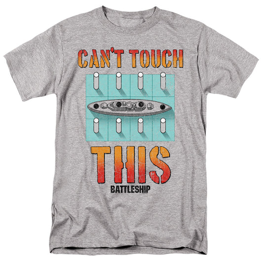 Battleship Cant Touch This Mens T Shirt Athletic Heather Officially Licensed