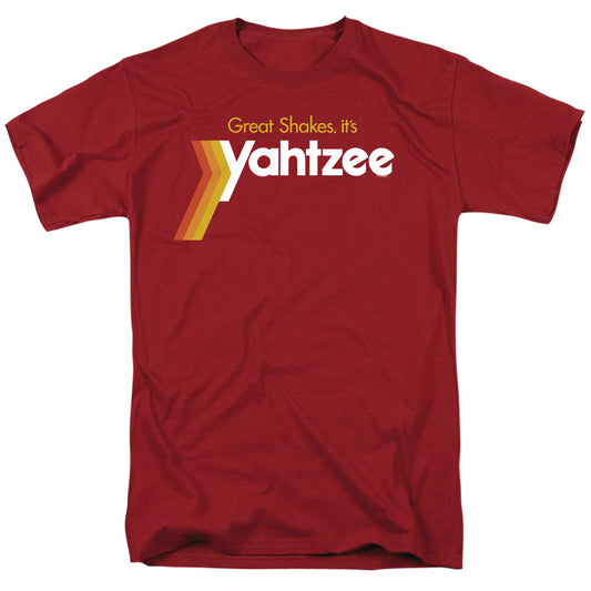 Yahtzee Great Shakes Mens T Shirt Cardinal Officially Licensed