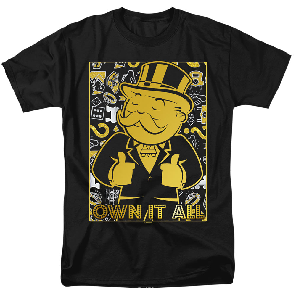 Monopoly Own Mens T Shirt Black Officially Licensed